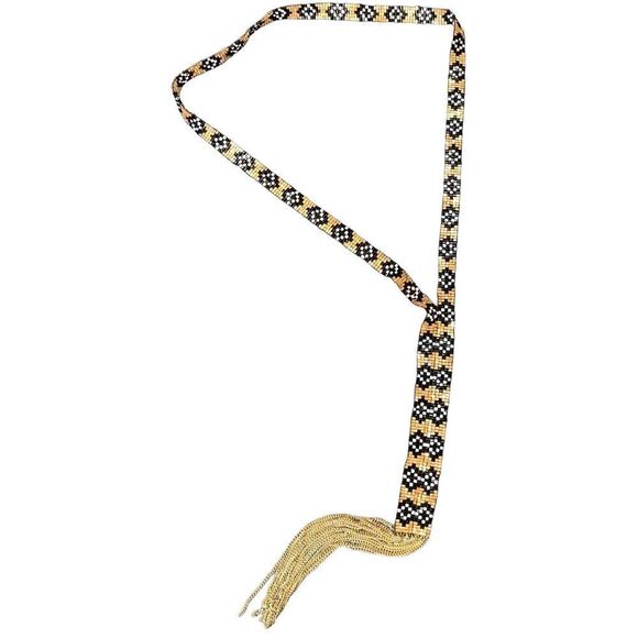 Vintage Jewelry - Vintage 70’s Southwest Beaded Fringe Necklace